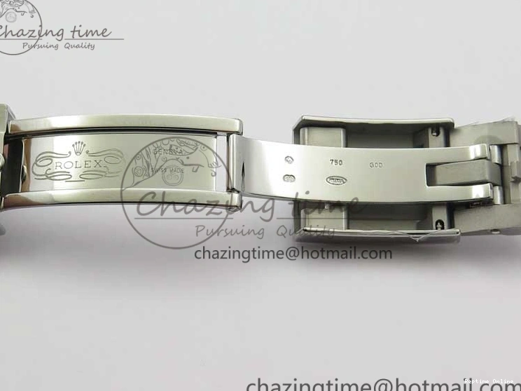 0130 Yacht-Master 116655 ARF SS Custom Made Black Ceramic Bezel on Oysterflex Rubber Strap A HighPerformance 3064